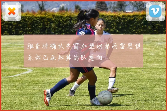 雅奎特确认冬窗加盟切尔西雷恩俱乐部已获知其离队意向